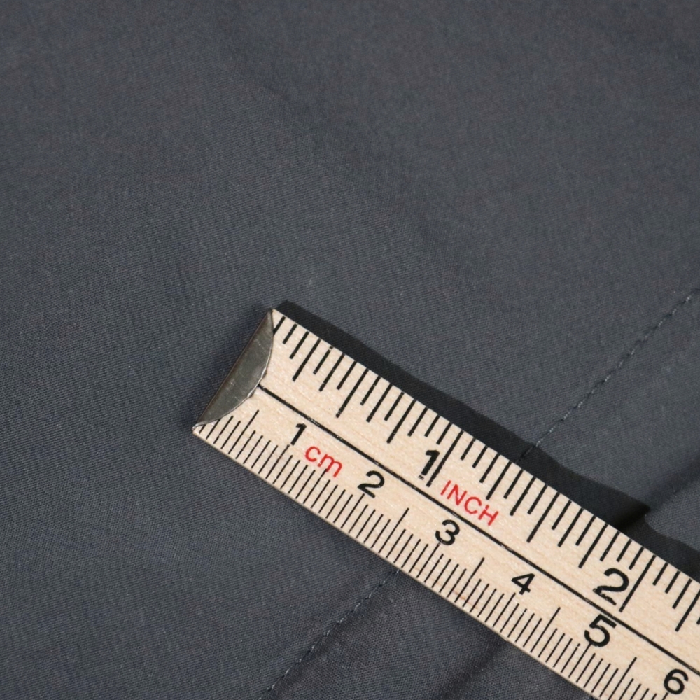 VOLLEBAK Mens M Grey-Green Equator Shirt Stand-up Collar Vents Roll-Tab Sleeves - Picture 8 of 9